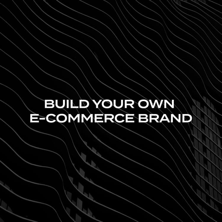 Build Your Own E-Commerce Brand