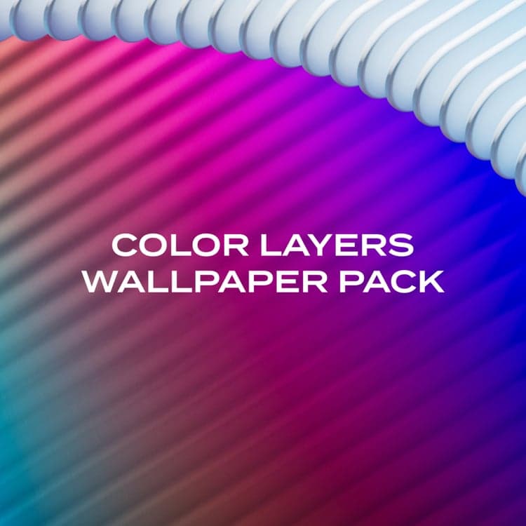 Color Layers Wallpaper Pack